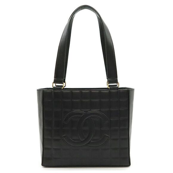 Chanel Lambskin Chocobar Tote Bag - Picture 1 of 9